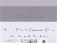Tablet Screenshot of luxereduxbridal.com